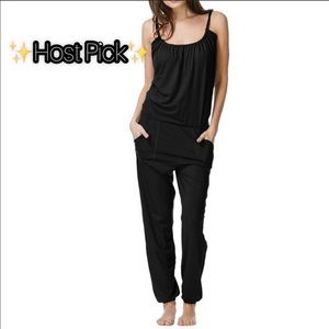 ✺ 🎉HP🎉NWT Casual Spaghetti Strap Jumpsuit✺